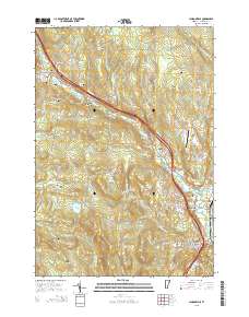 2015 Map of Lyndonville, 2015 Print