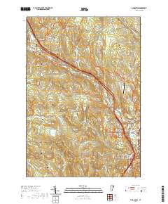 2021 Map of Lyndonville, 2021 Print