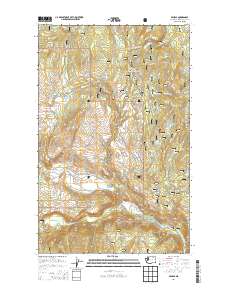 2014 Map of Aeneas, 2014 Print