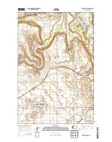 2014 Map of Airway Heights, 2014 Print