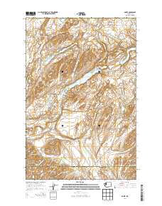 2014 Map of Amber, 2014 Print