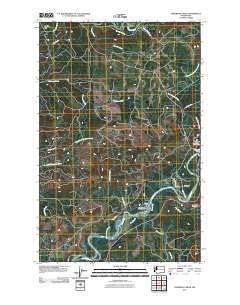 2011 Map of Anderson Creek, 2011 Print