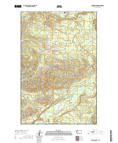 2020 Map of Anderson Creek, 2020 Print