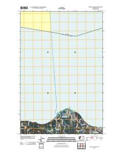 2011 Map of Angeles Point, 2011 Print