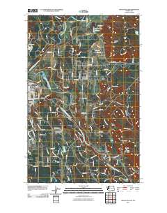 2011 Map of Arlington East, 2011 Print