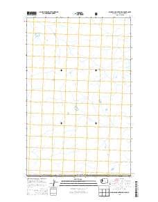 2014 Map of Ashnola Mountain OE N, 2014 Print