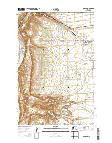 2014 Map of Babcock Ridge, 2014 Print