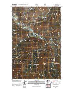 2011 Map of Bailey Creek, 2011 Print