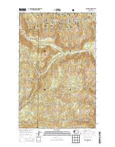 2014 Map of Bald Knob, 2014 Print