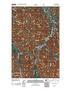 2011 Map of Bedal, 2011 Print