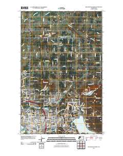 2011 Map of Bellingham North, 2011 Print