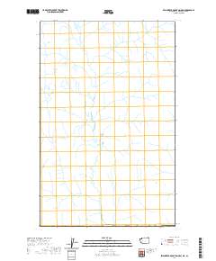 2020 Map of Belshazzar Mountain OE N, 2020 Print