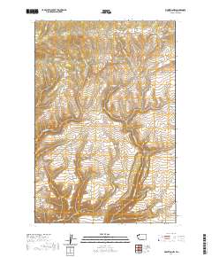 2020 Map of Bickleton NW, 2020 Print