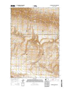 2013 Map of Black Rock Spring SW, 2013 Print