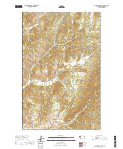 2020 Map of Blackhorse Canyon, 2020 Print