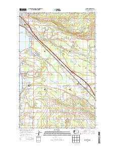 2014 Map of Blaine, 2014 Print