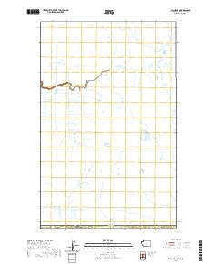 2020 Map of Blaine OE N, 2020 Print