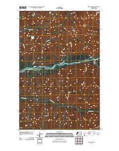 2011 Map of Bob Creek, 2011 Print