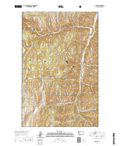 2020 Map of Bodie, 2020 Print