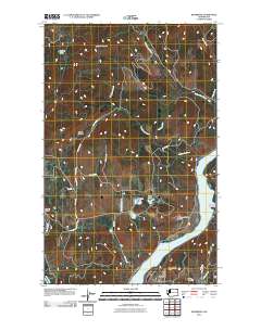 2011 Map of Bossburg, 2011 Print