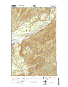 2014 Map of Boundary, 2014 Print