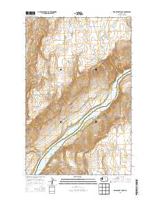2014 Map of Bridgeport Point, 2014 Print
