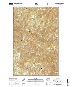 2020 Map of Buckhorn Mountain, 2020 Print