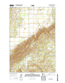 2014 Map of Camas Prairie, 2014 Print