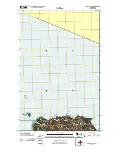 2011 Map of Cape Flattery, 2011 Print