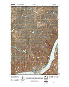 2011 Map of Central Ferry, 2011 Print