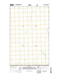 2014 Map of Chesaw OE N, 2014 Print