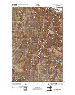 2011 Map of Chief Joseph Dam, 2011 Print
