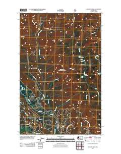 2011 Map of Chikamin Creek, 2011 Print