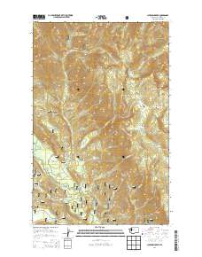 2014 Map of Chikamin Creek, 2014 Print