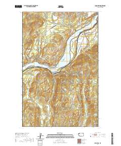 2020 Map of China Bend, 2020 Print