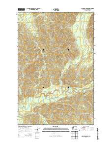 2014 Map of Christmas Creek, 2014 Print