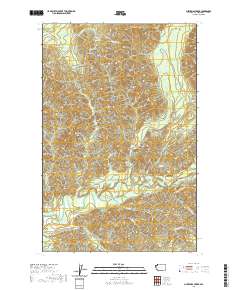 2020 Map of Christmas Creek, 2020 Print