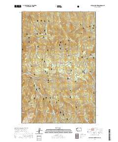 2020 Map of Churchill Mountain, 2020 Print