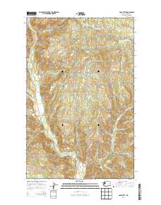 2014 Map of Cody Butte, 2014 Print