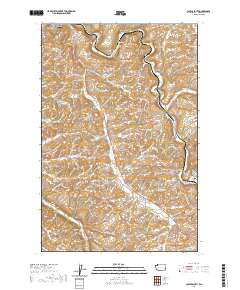 2020 Map of Colfax South, 2020 Print