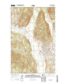 2014 Map of Colville, 2014 Print