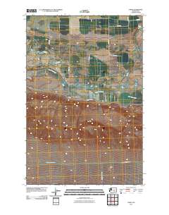 2011 Map of Corfu, 2011 Print