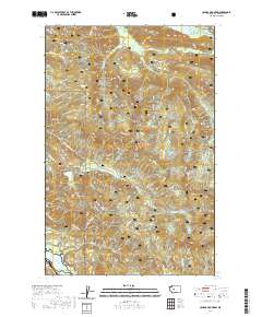 2020 Map of Cougar Mountain, 2020 Print
