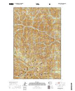 2020 Map of Coxit Mountain, 2020 Print