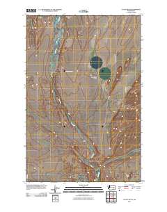 2011 Map of Coyote Butte, 2011 Print