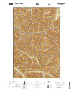 2020 Map of Crater Mountain, 2020 Print