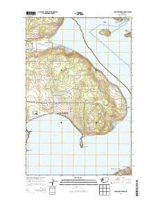 2014 Map of Crescent Harbor, 2014 Print