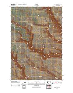2011 Map of Crider Valley, 2011 Print