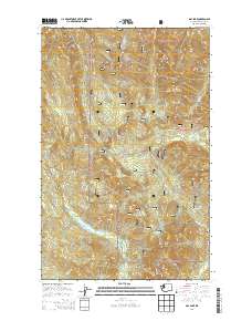 2014 Map of Day Lake, 2014 Print