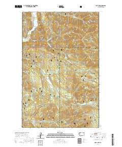 2020 Map of Deep Lake, 2020 Print